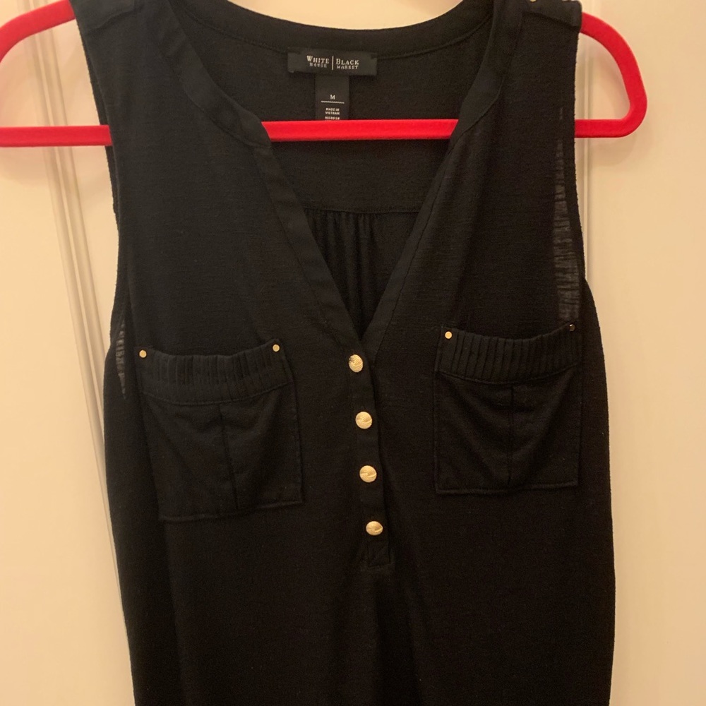 Black tank from White House Black Market